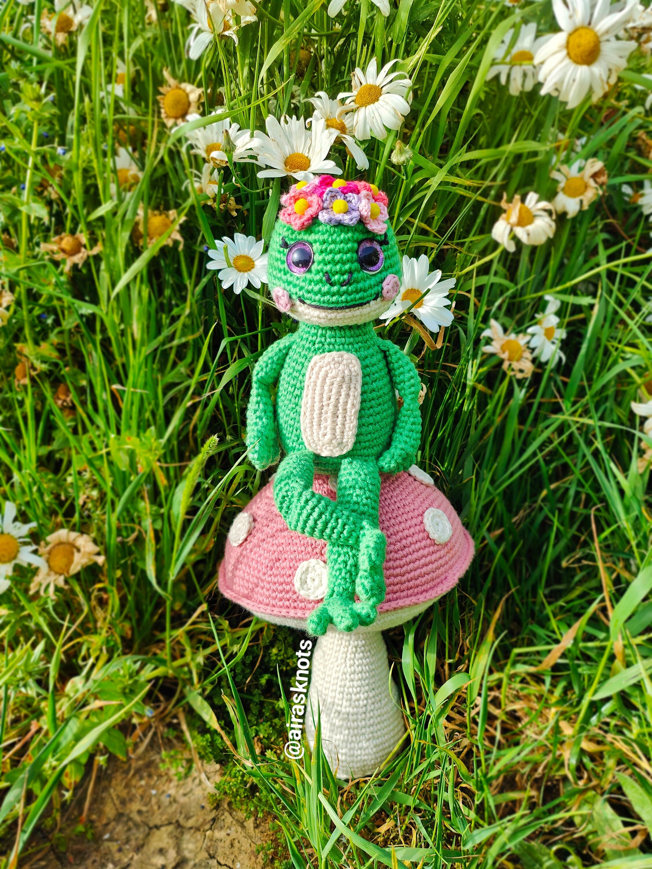 Francine the Frog Amigurumi PDF Pattern English