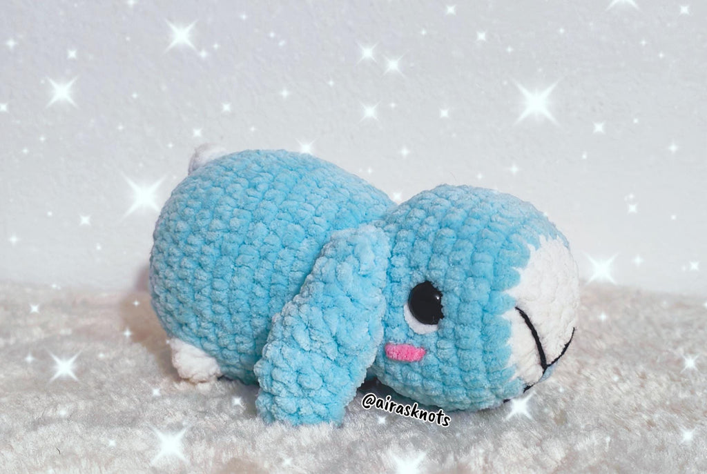 Fifi the Floppy Eared Bunny LOW SEW Amigurumi PDF Pattern in English
