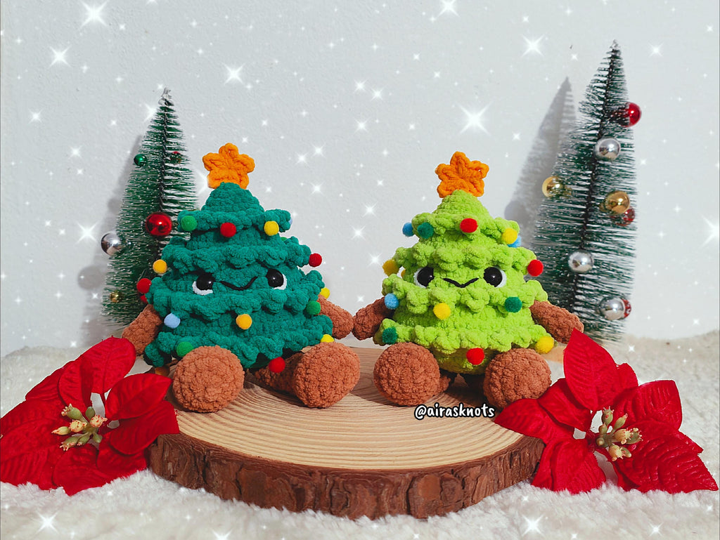 Merry, the Christmas Tree PDF Pattern in English