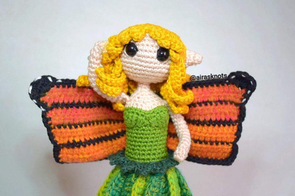 Dana, the Butterfly Fairy Amigurumi Pattern