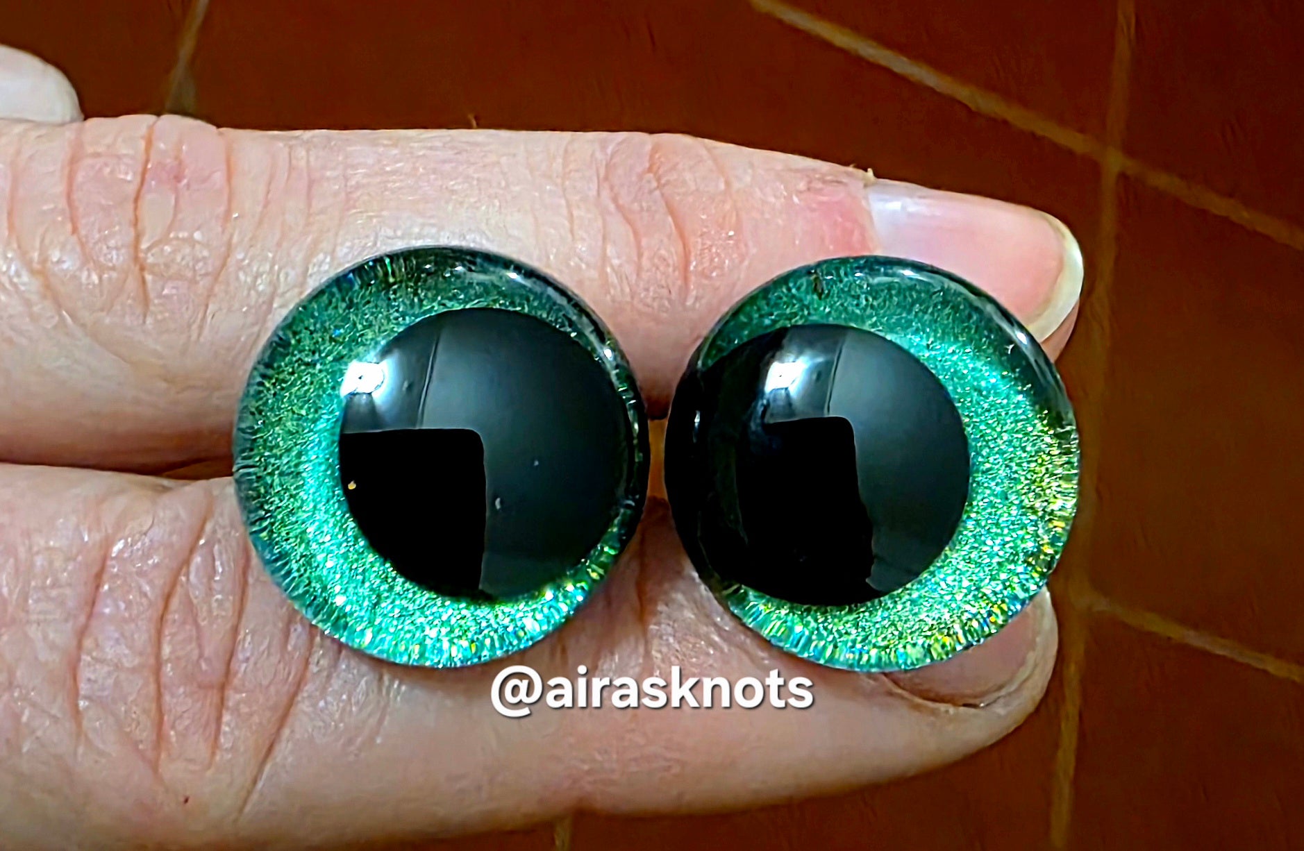 River Nymph Safety Eyes - 20mm