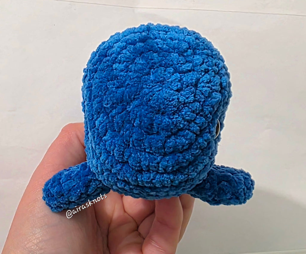 Bubbles, the Pocket Whale PDF Pattern in English