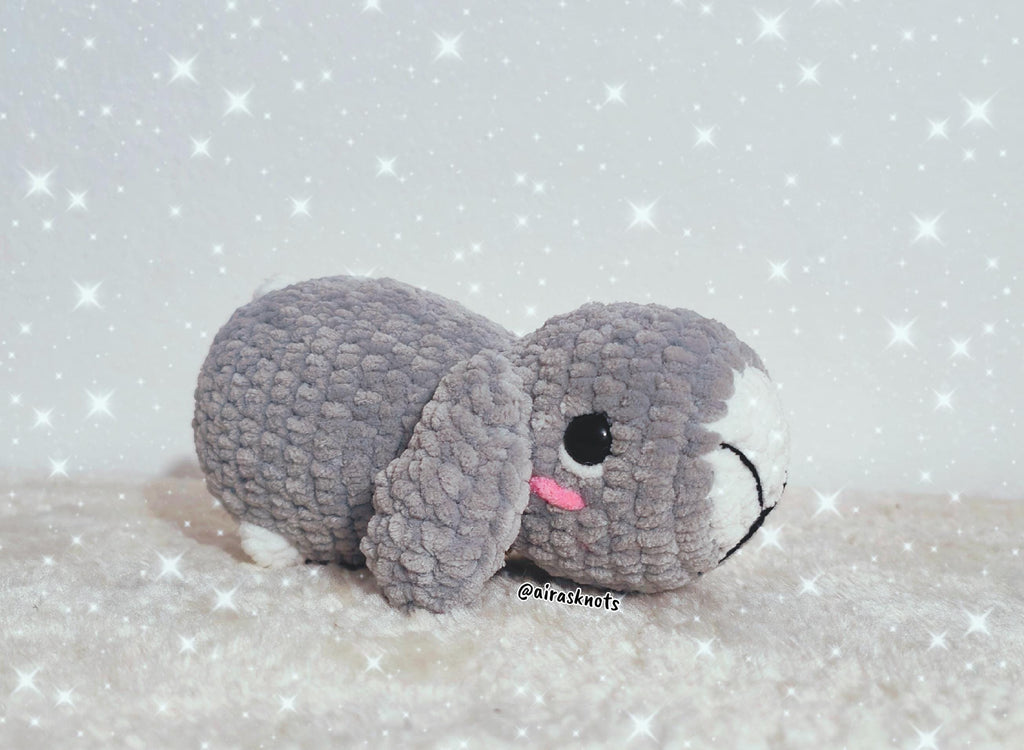 Fifi the Floppy Eared Bunny LOW SEW Amigurumi PDF Pattern in English