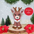 Dasher the Reindeer Amigurumi PDF Pattern in English