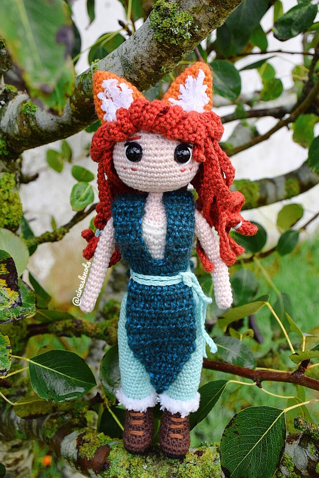 Mirna, the Fox Elf pattern
