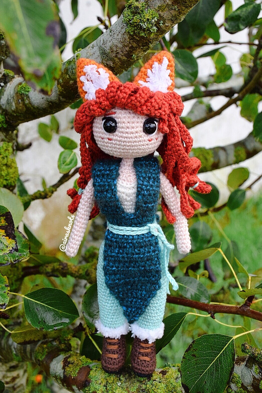 Mirna, the Fox Elf pattern