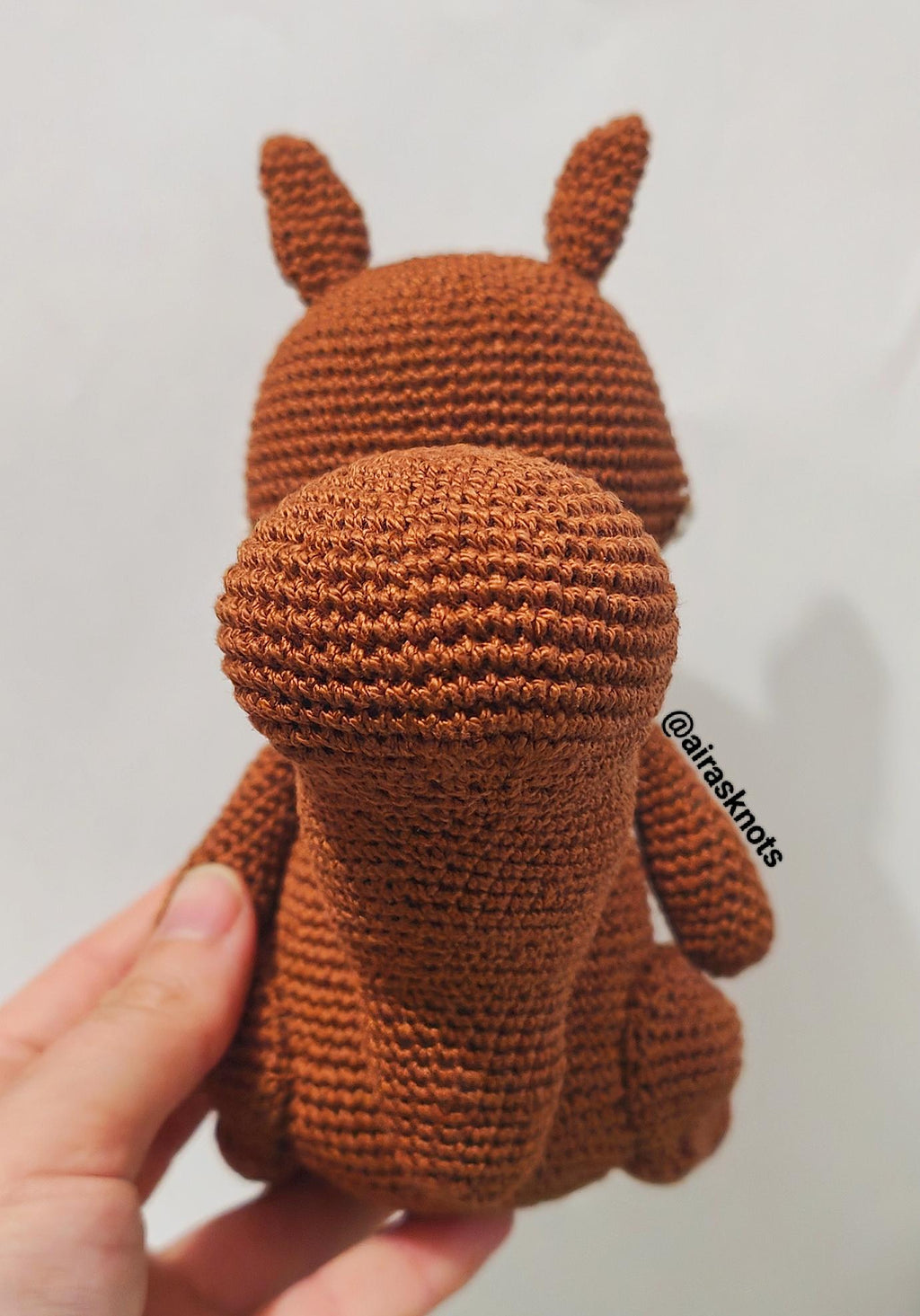 Hammy the Squirrel Amigurumi PDF Pattern in English