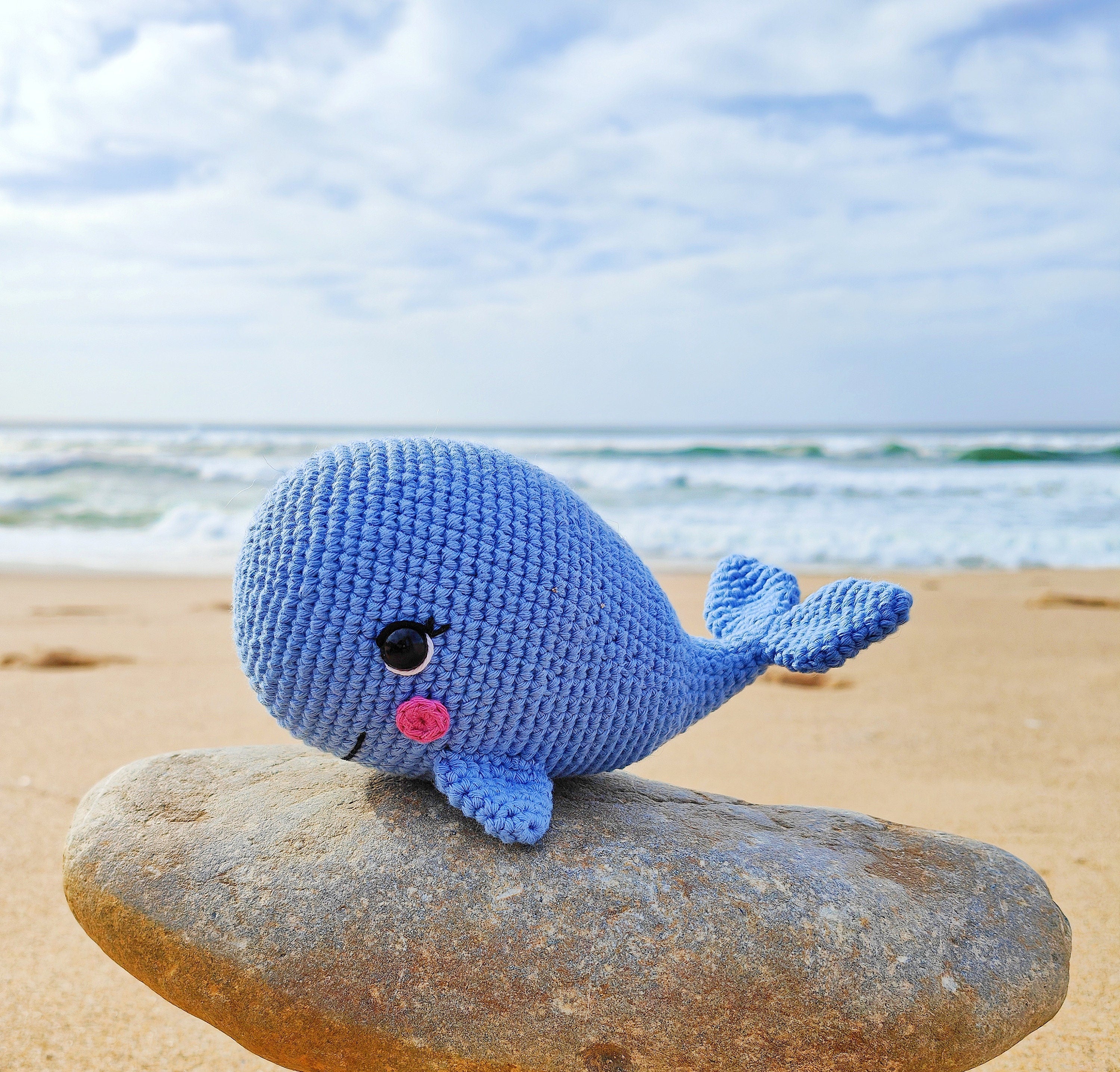 Leia, the Blue Whale Crochet Amigurumi Pattern