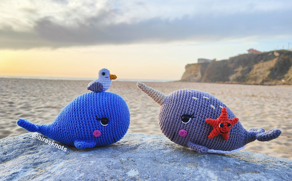 Georgie, the Narwhal Crochet Amigurumi Pattern