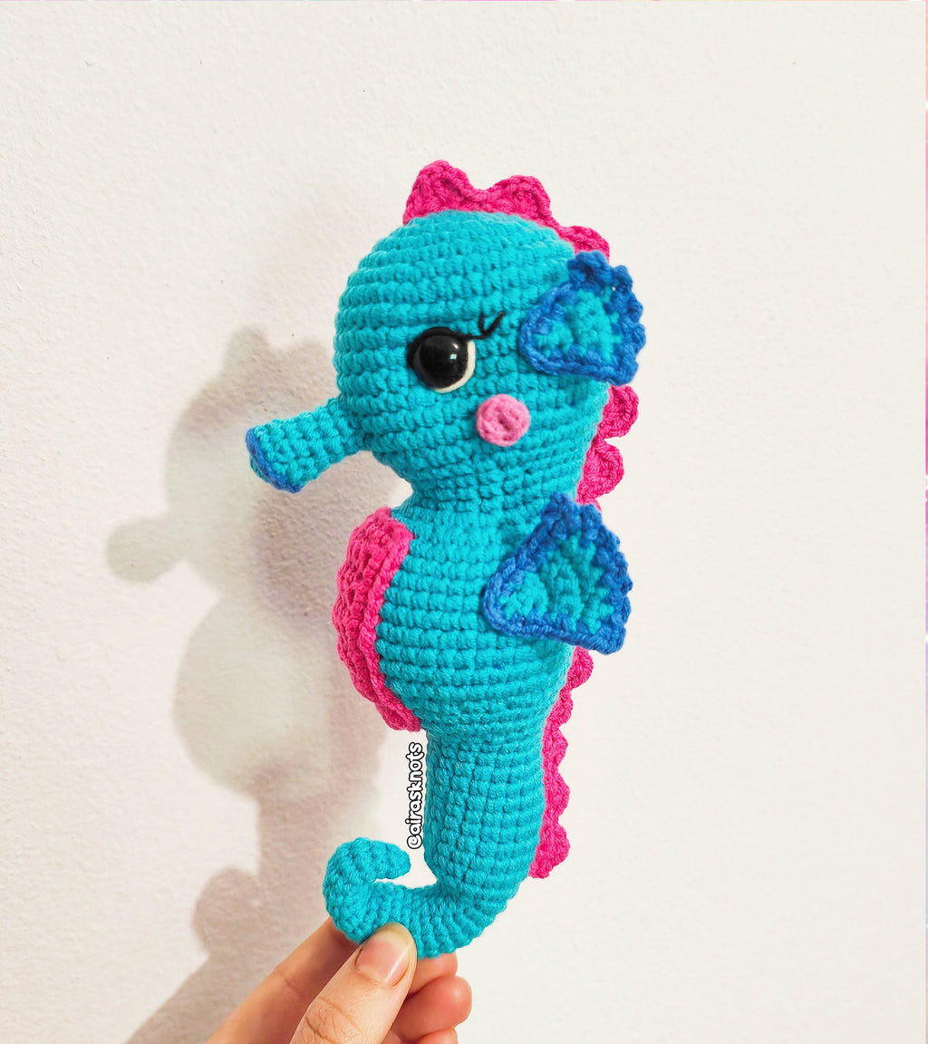 Lyra the Sea Horse Amigurumi PDF Pattern English