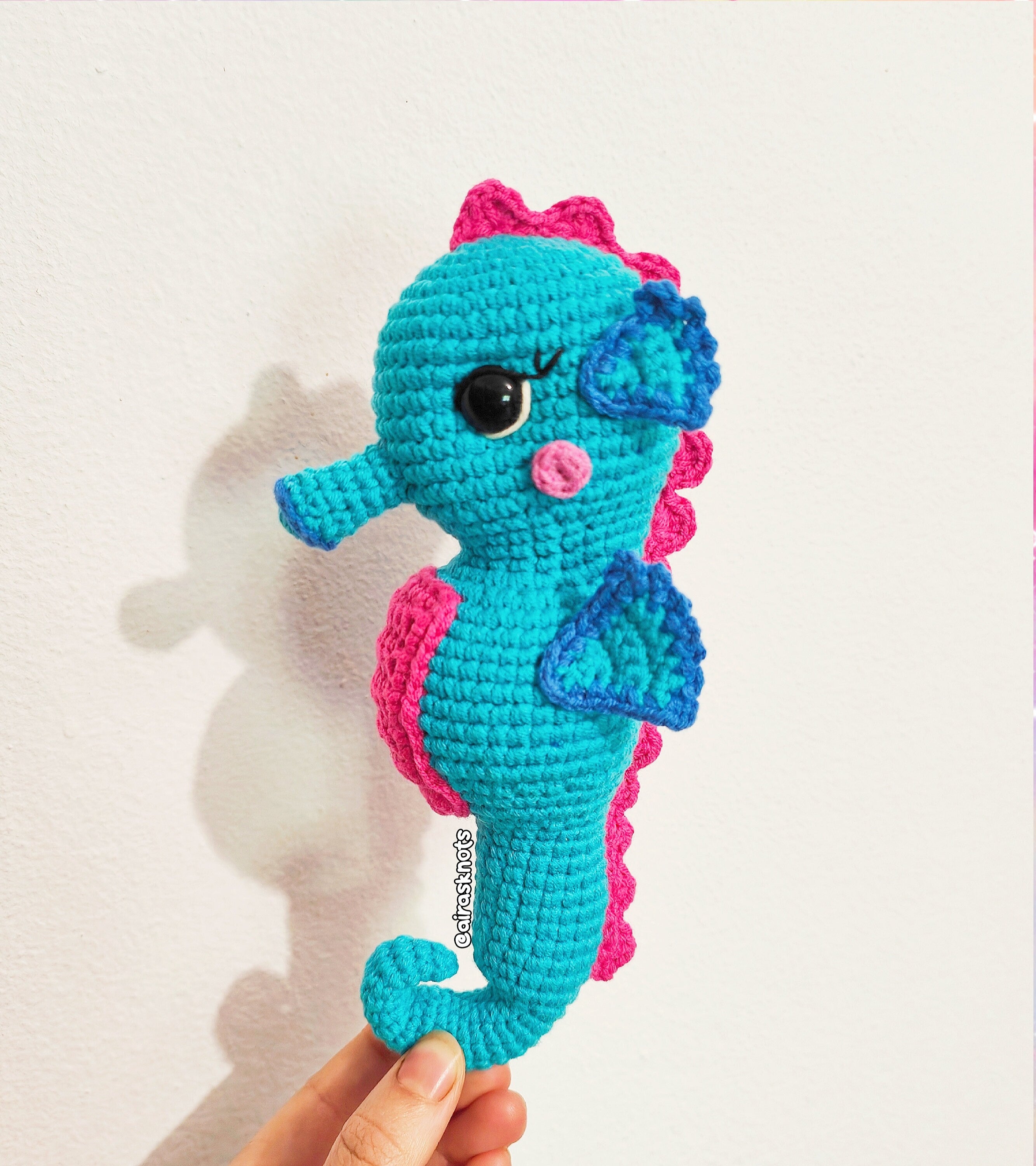 Lyra the Sea Horse Amigurumi PDF Pattern English