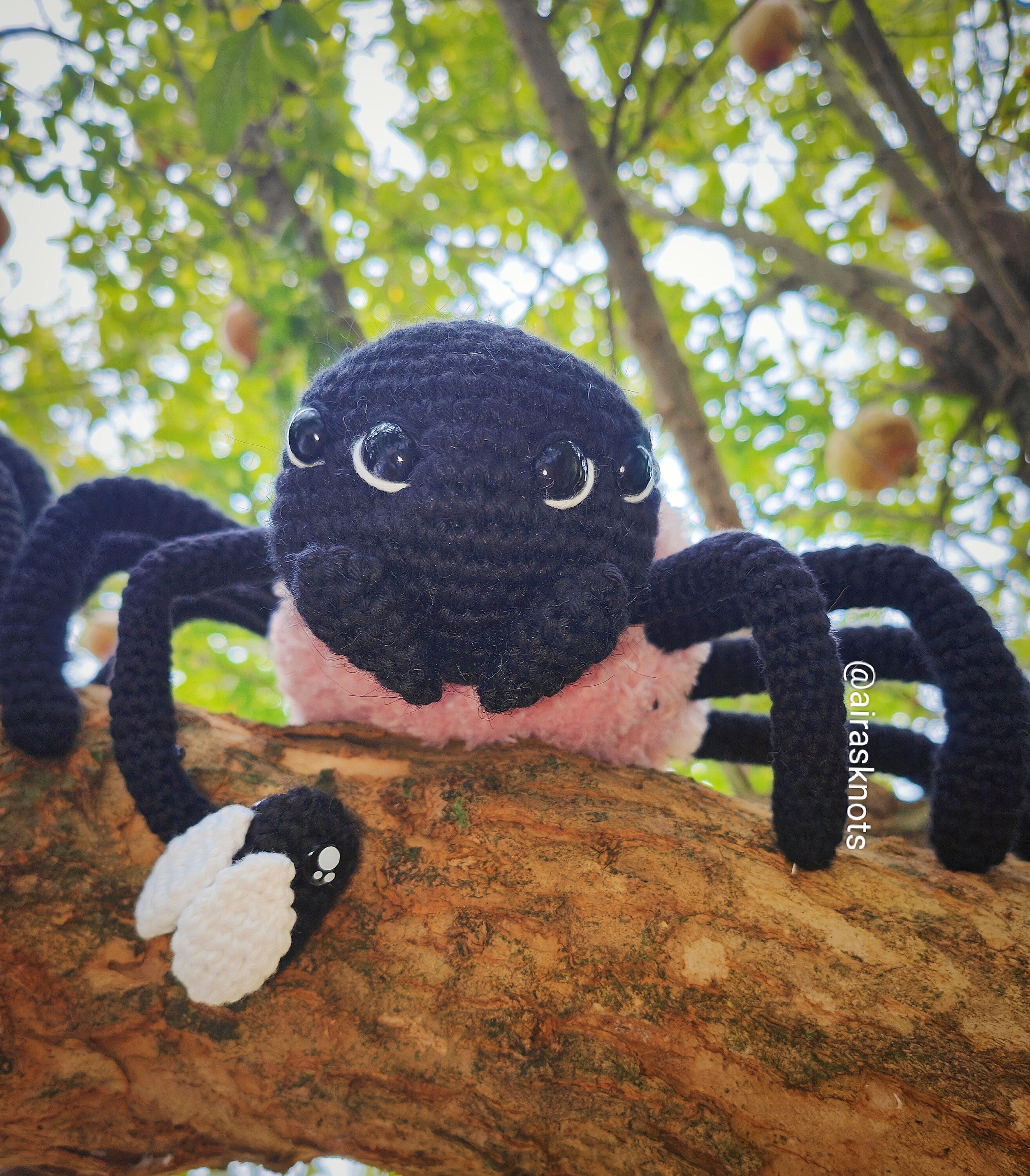 Evy the Chubby Spider Amigurumi PDF Pattern in English