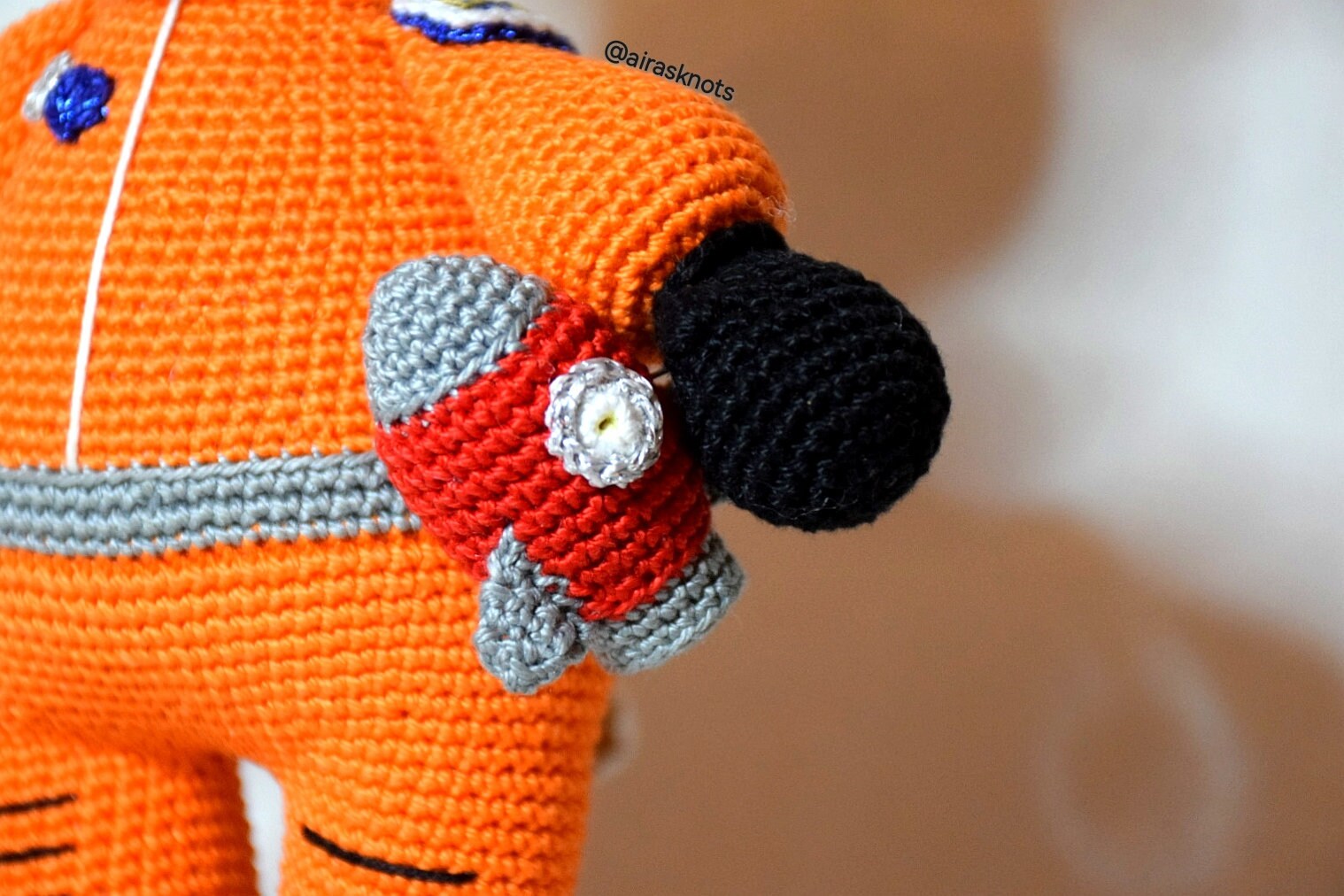 Laika, the Astronaut Dog Amigurumi Pattern