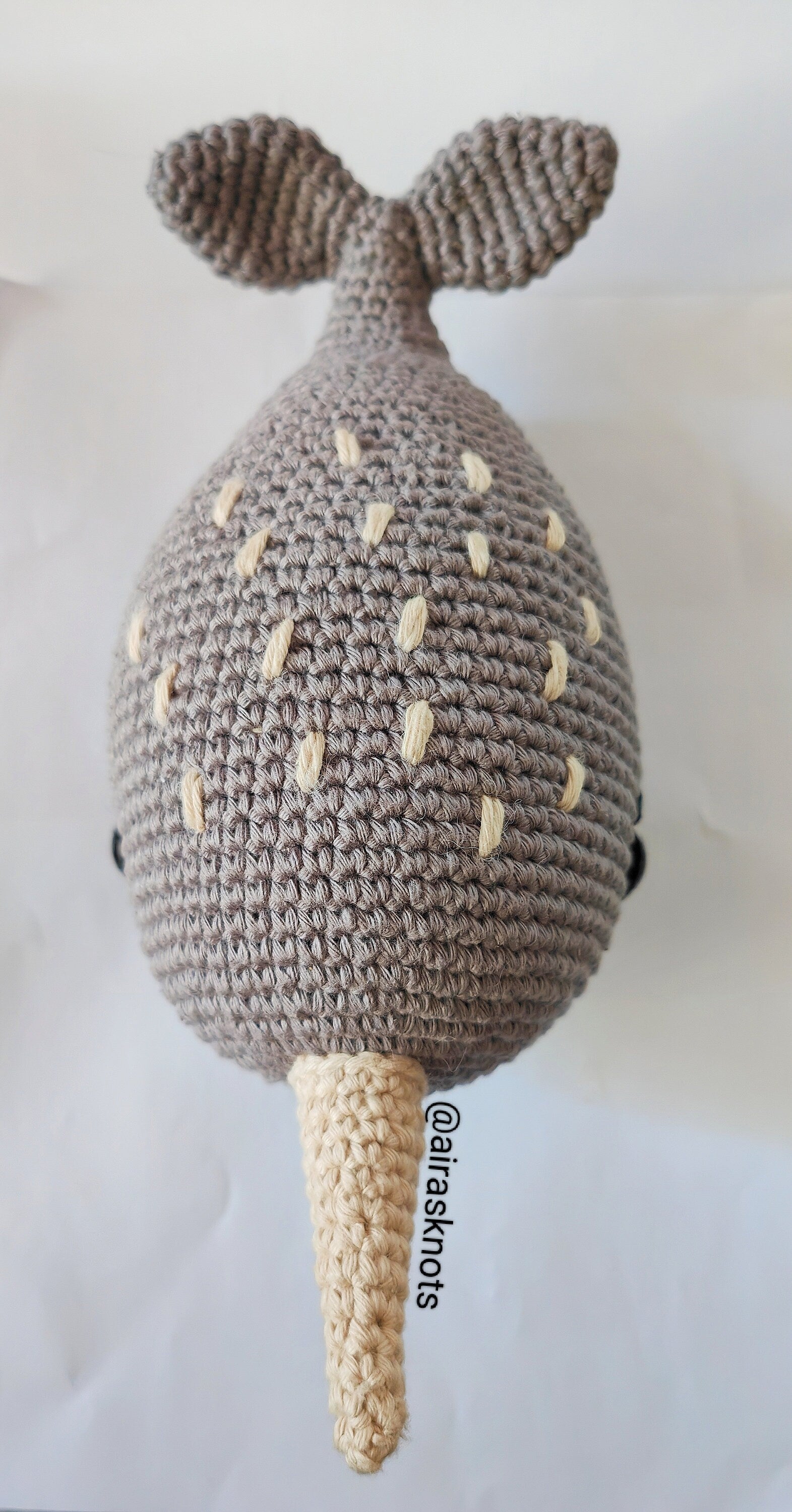 Georgie, the Narwhal Crochet Amigurumi Pattern
