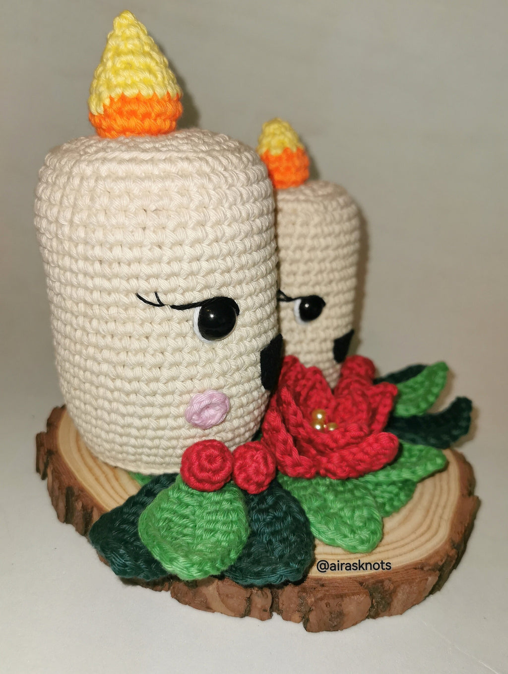 Christmas Candles Crochet Amigurumi Pattern