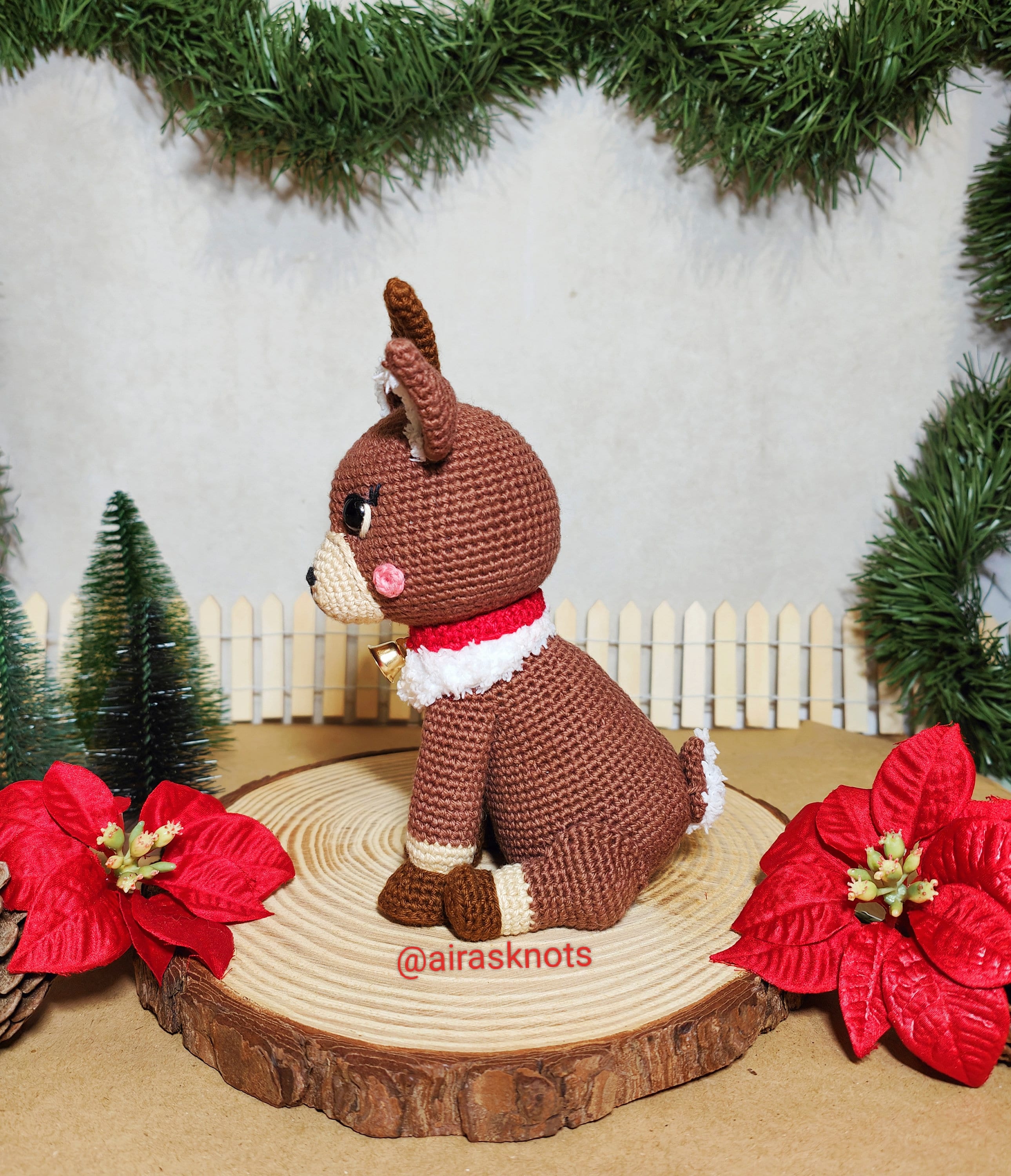 Dasher the Reindeer Amigurumi PDF Pattern in English