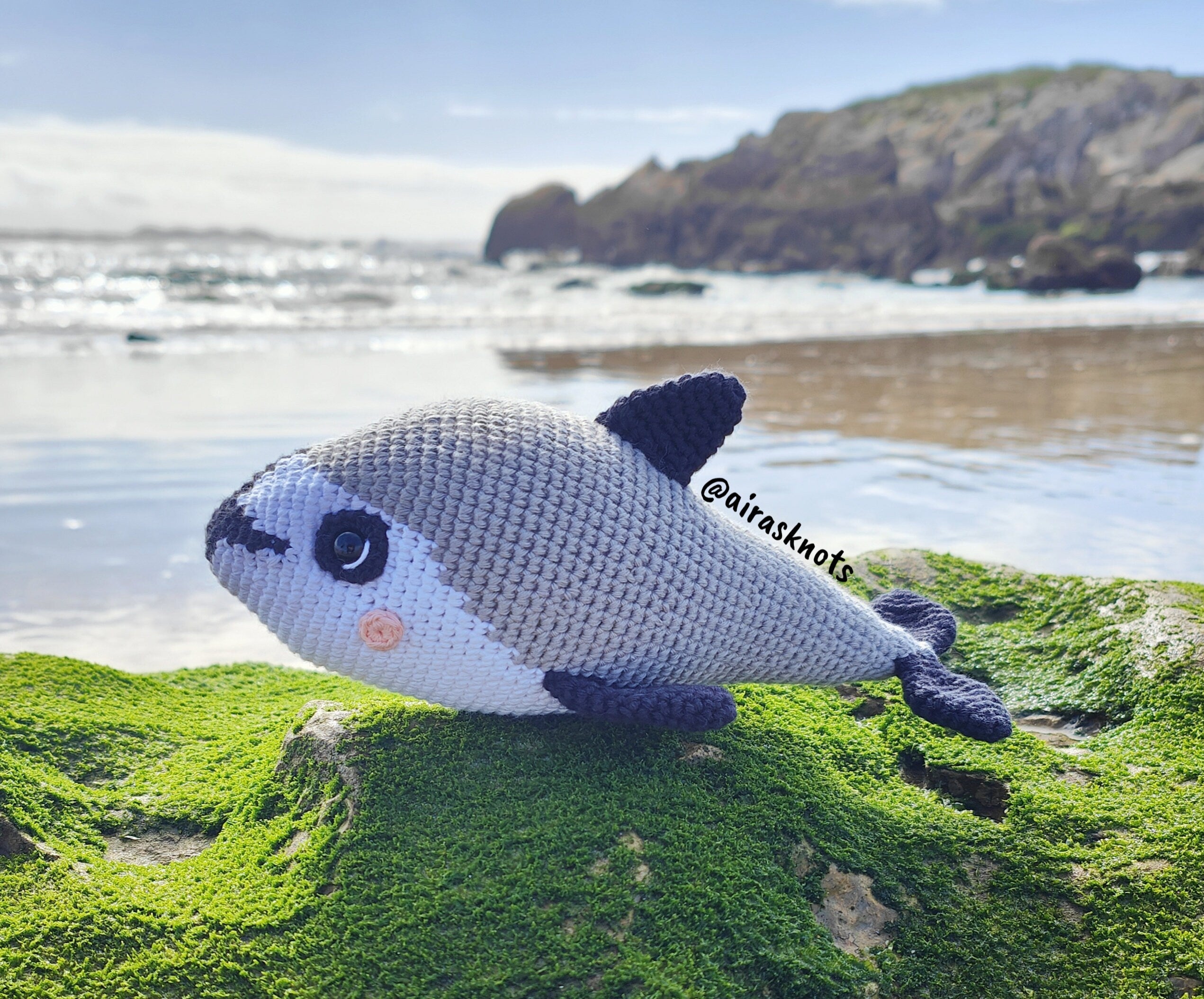 Vaquita Porpoise Amigurumi PDF Pattern in English
