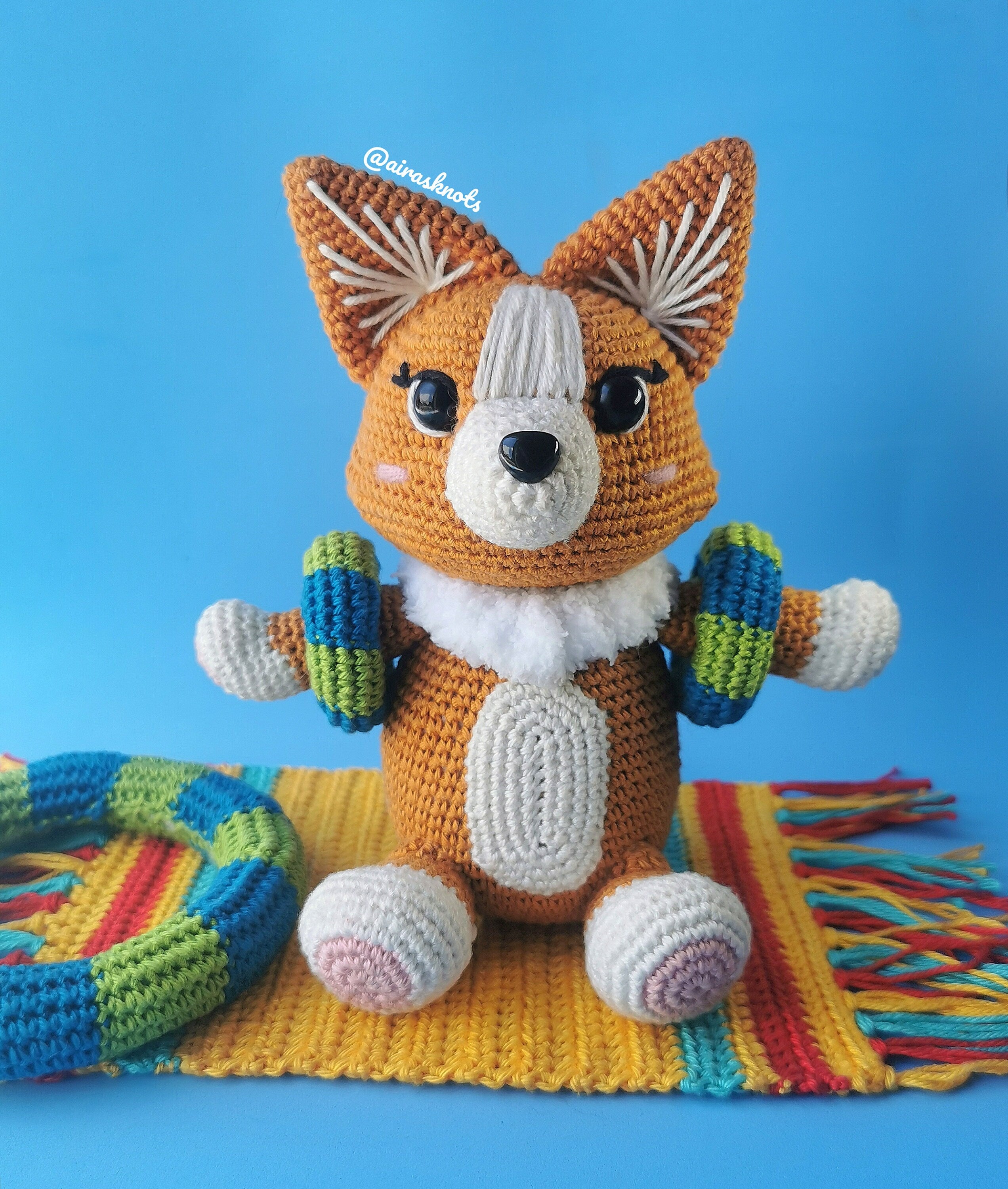 Lancelot the Chubby Corgi PDF Pattern