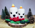 Christmas Candles Crochet Amigurumi Pattern