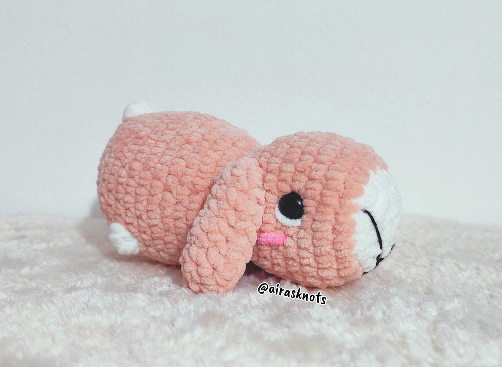 Fifi the Floppy Eared Bunny LOW SEW Amigurumi PDF Pattern in English