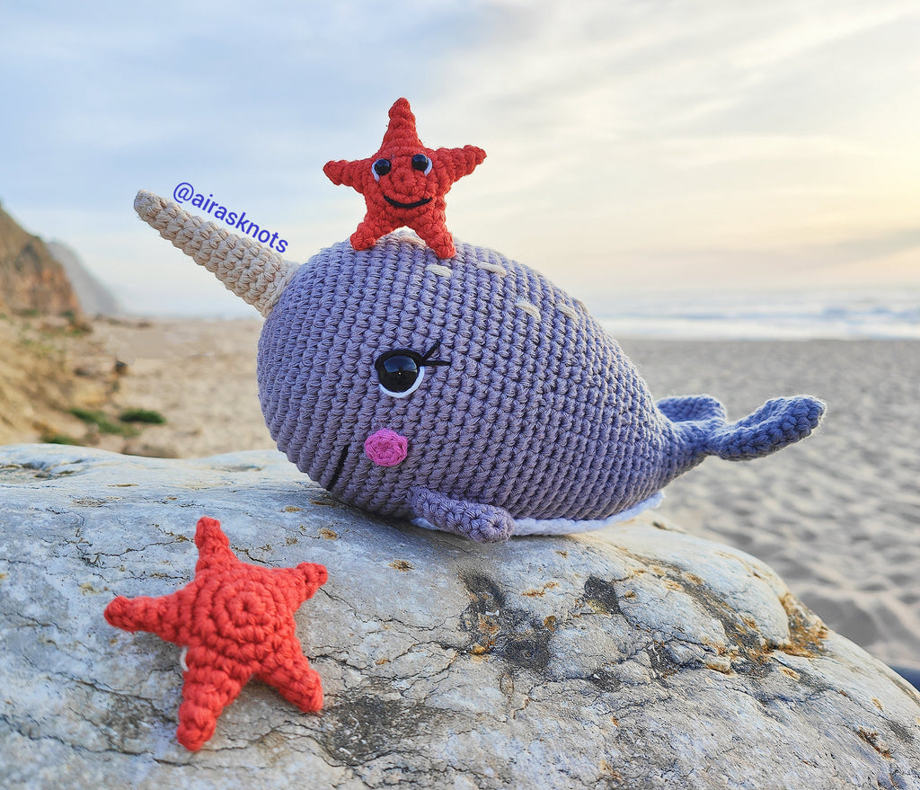 Georgie, the Narwhal Crochet Amigurumi Pattern