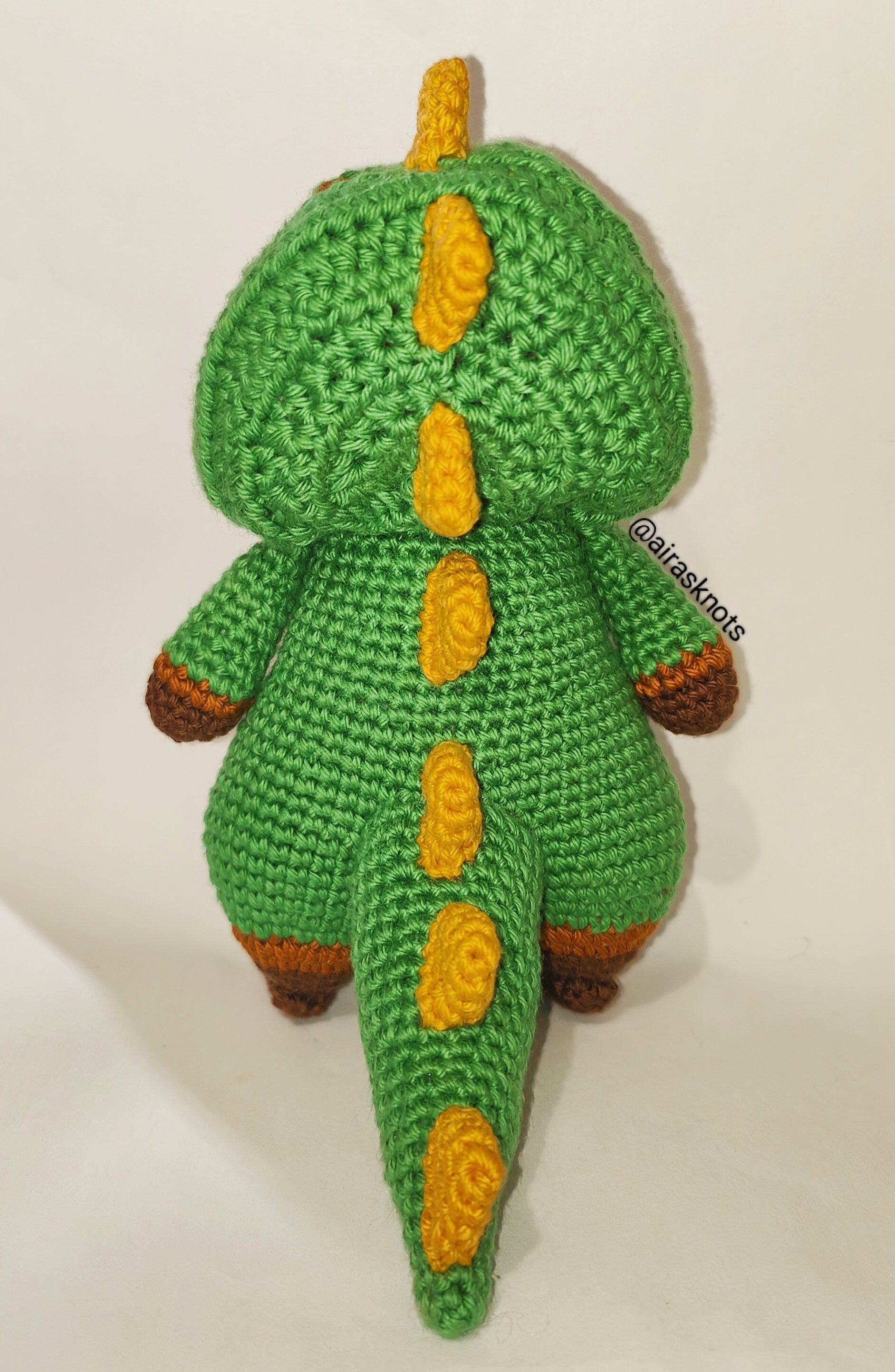 Capi the Capibara in a Dino Pyjama Amigurumi PDF Pattern English