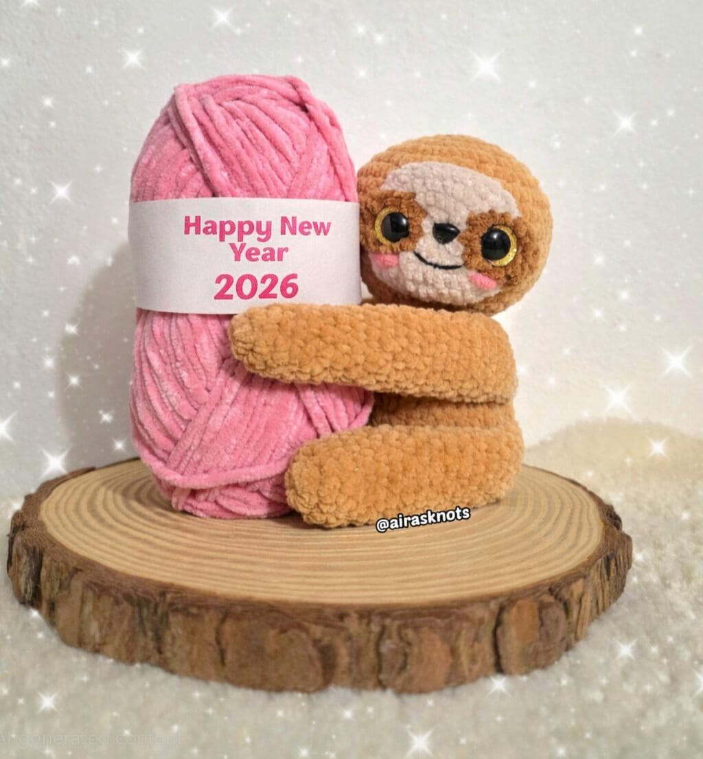 Nori the Sloth PDF Pattern in English