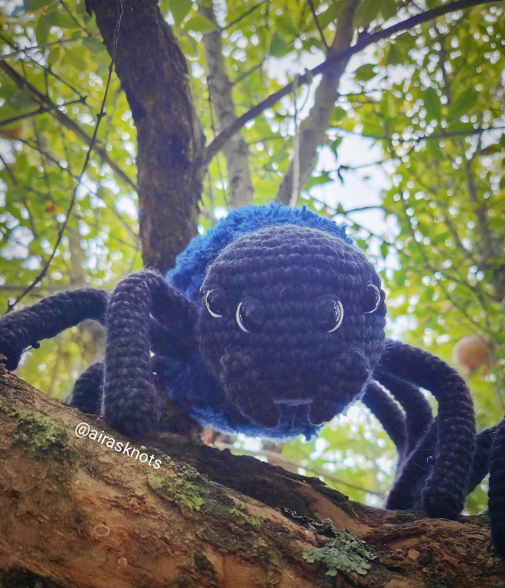 Evy the Chubby Spider Amigurumi PDF Pattern in English