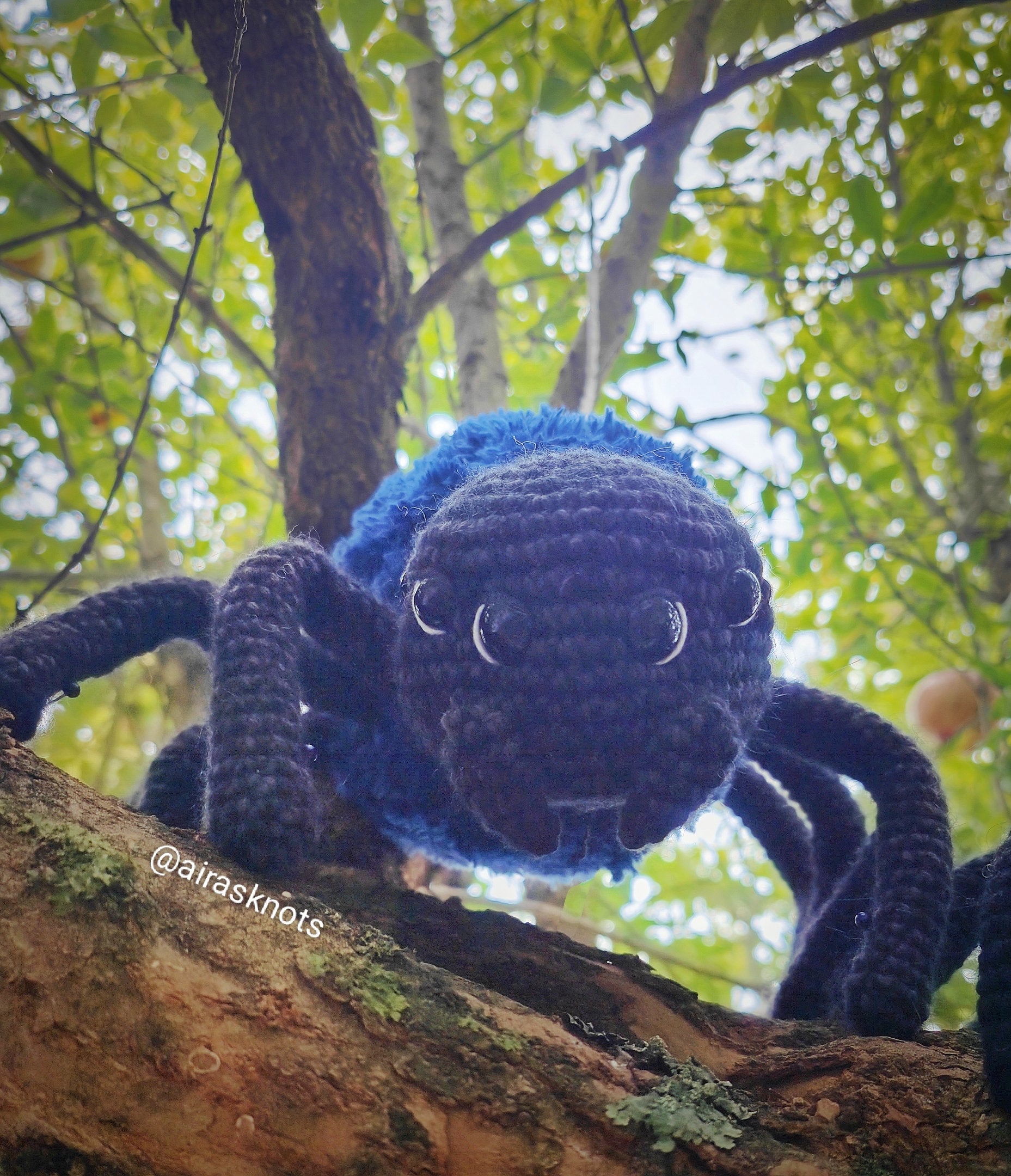 Evy the Chubby Spider Amigurumi PDF Pattern in English