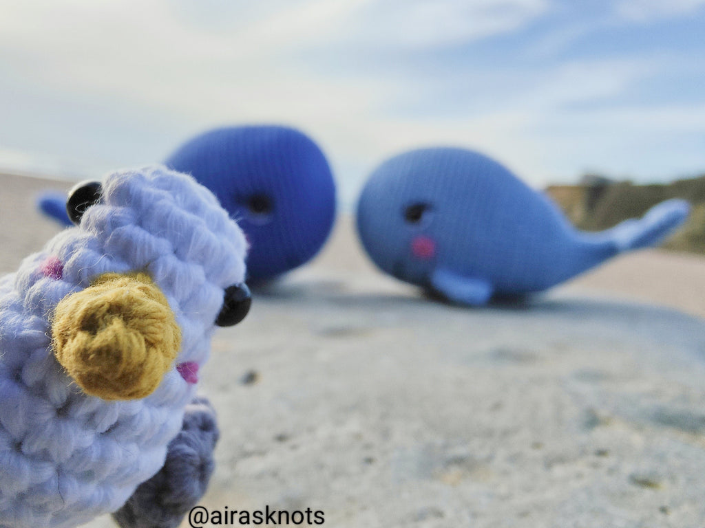 Leia, the Blue Whale Crochet Amigurumi Pattern