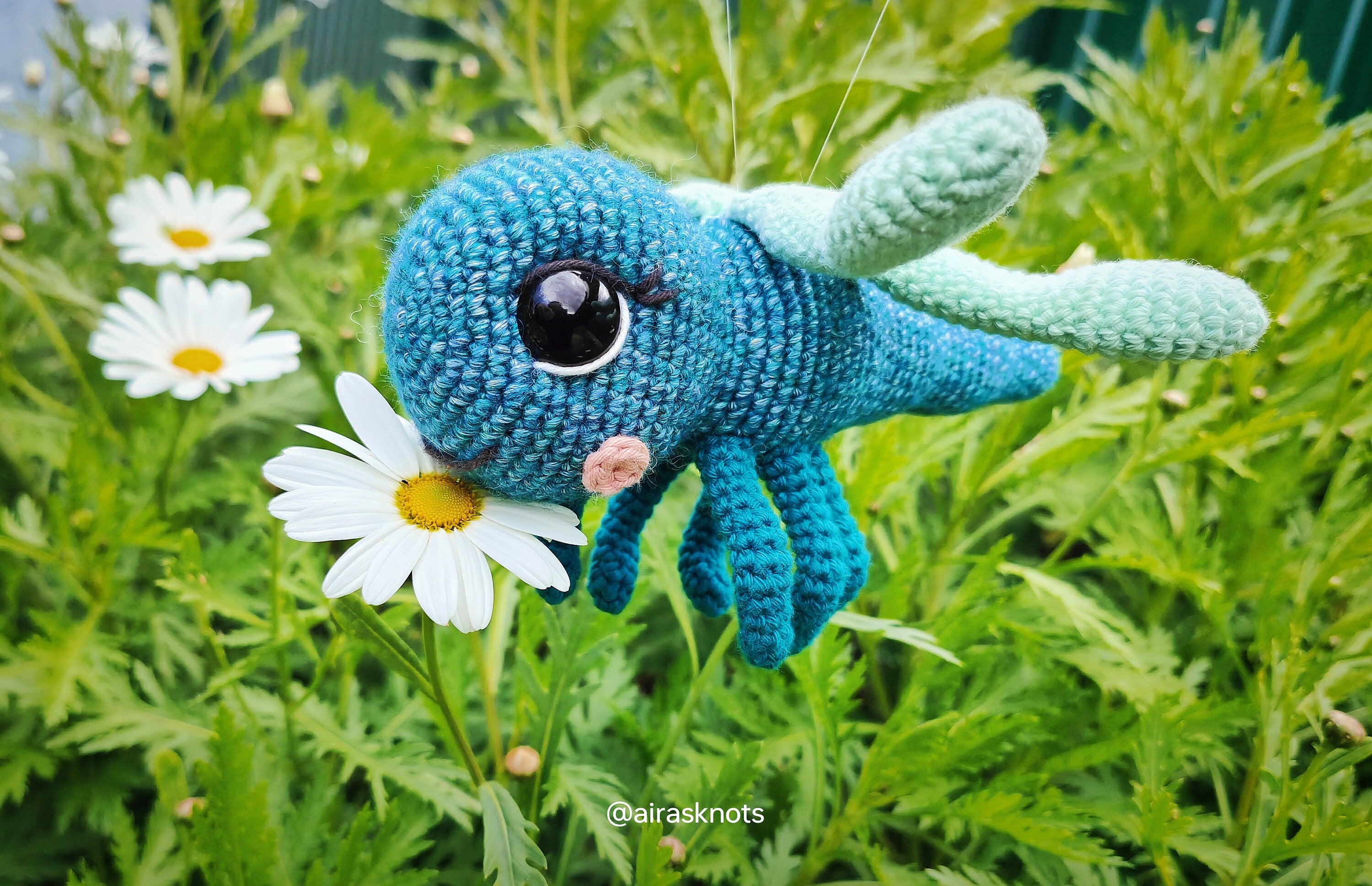 Lulabell the Dragonfly Amigurumi PDF Pattern in English