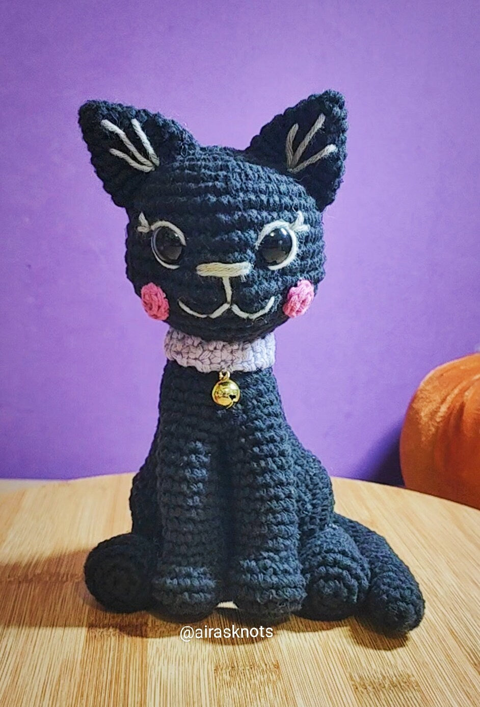 Mia the Cat Amigurumi PDF Pattern in English