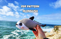 Vaquita Porpoise Amigurumi PDF Pattern in English