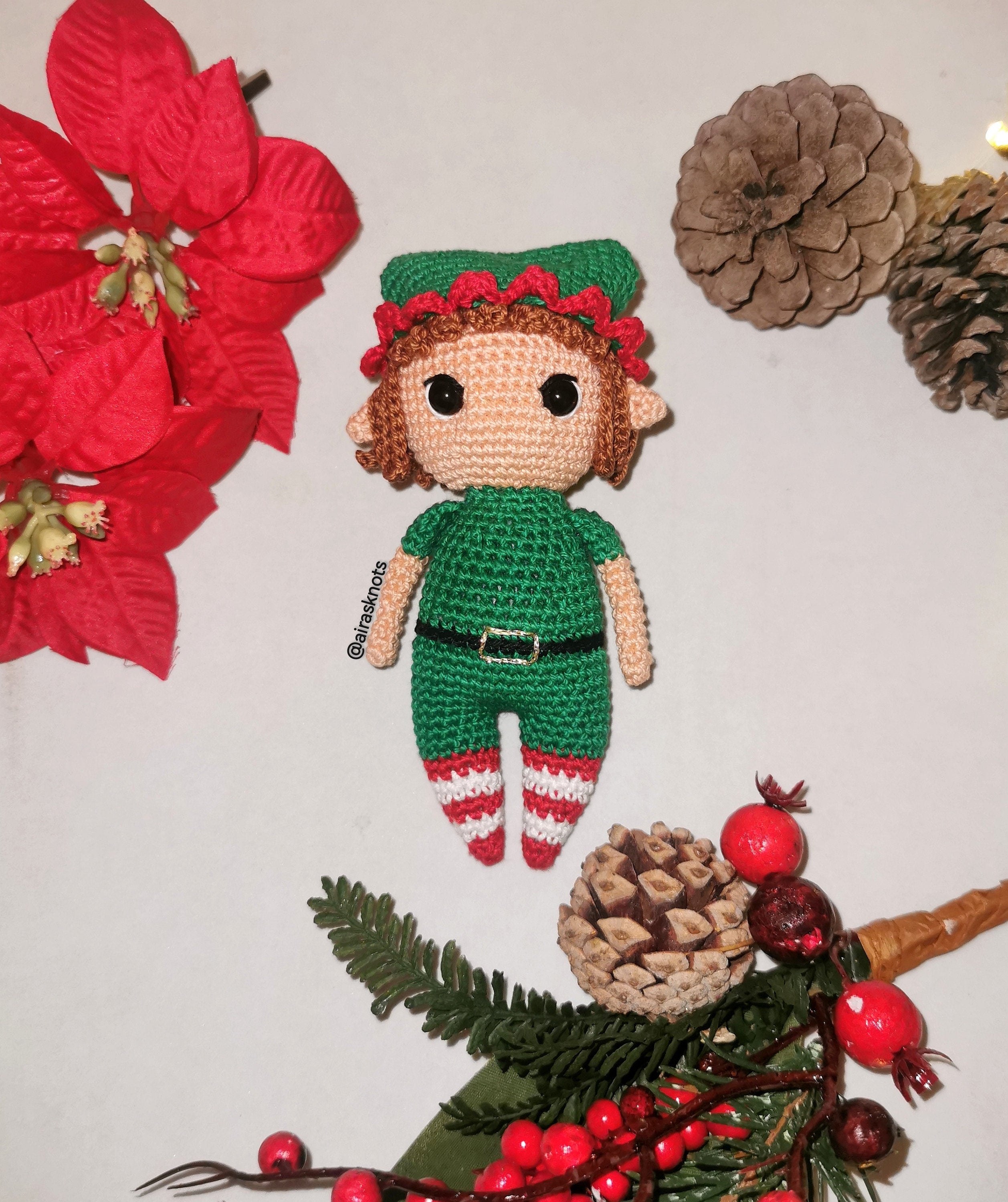 Tiny Collection Christmas Edition Crochet Amigurumi Pattern in English