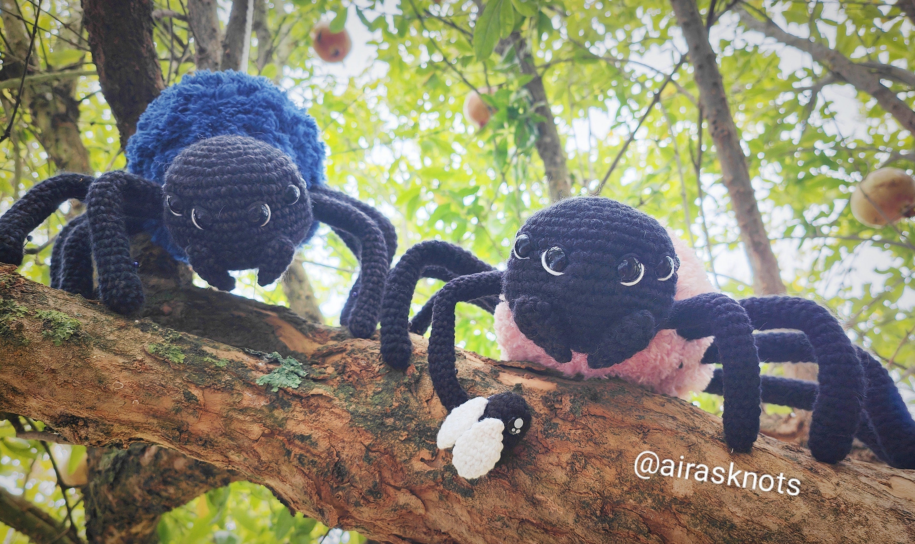 Evy the Chubby Spider Amigurumi PDF Pattern in English