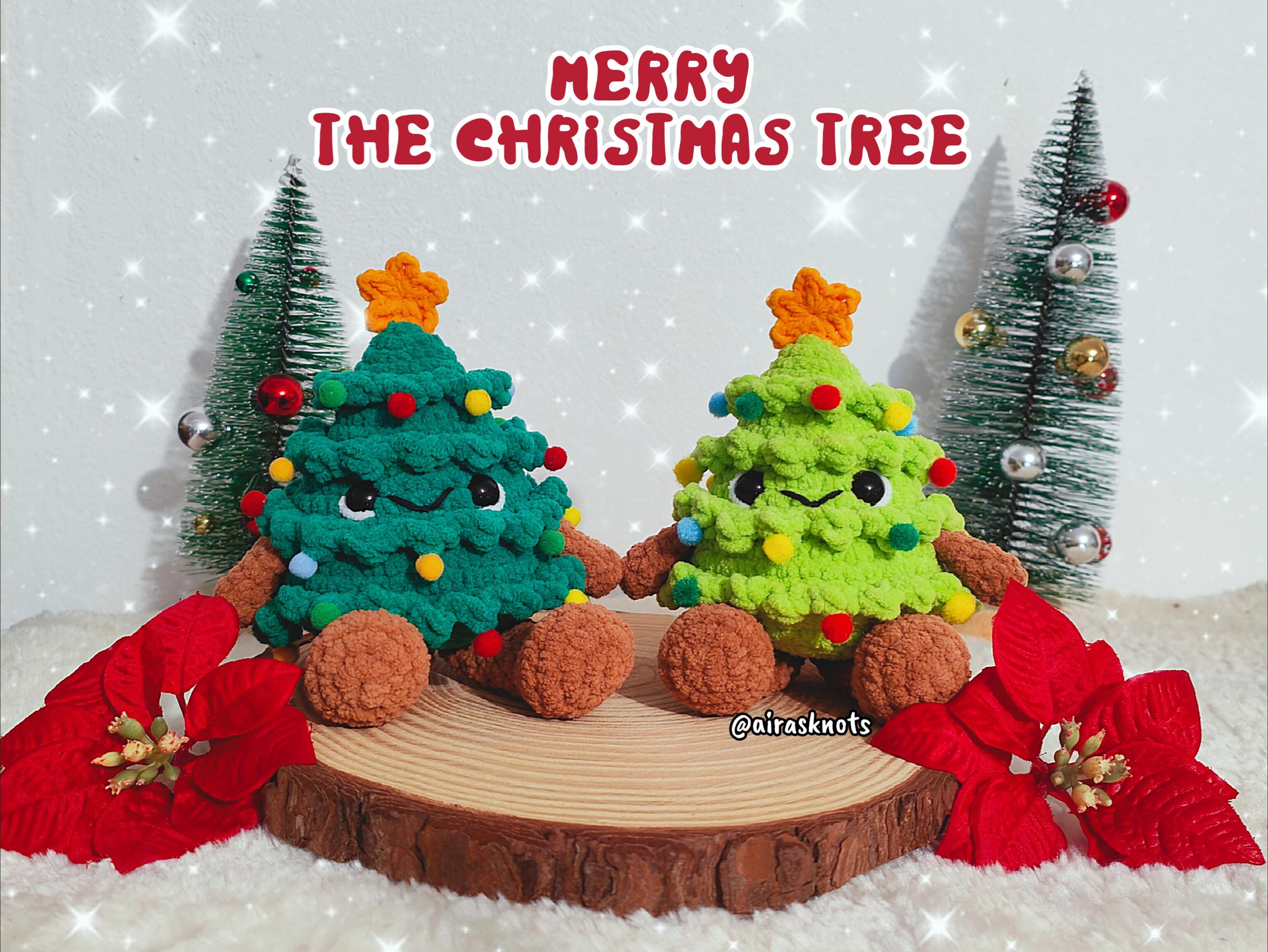 Merry, the Christmas Tree PDF Pattern in English