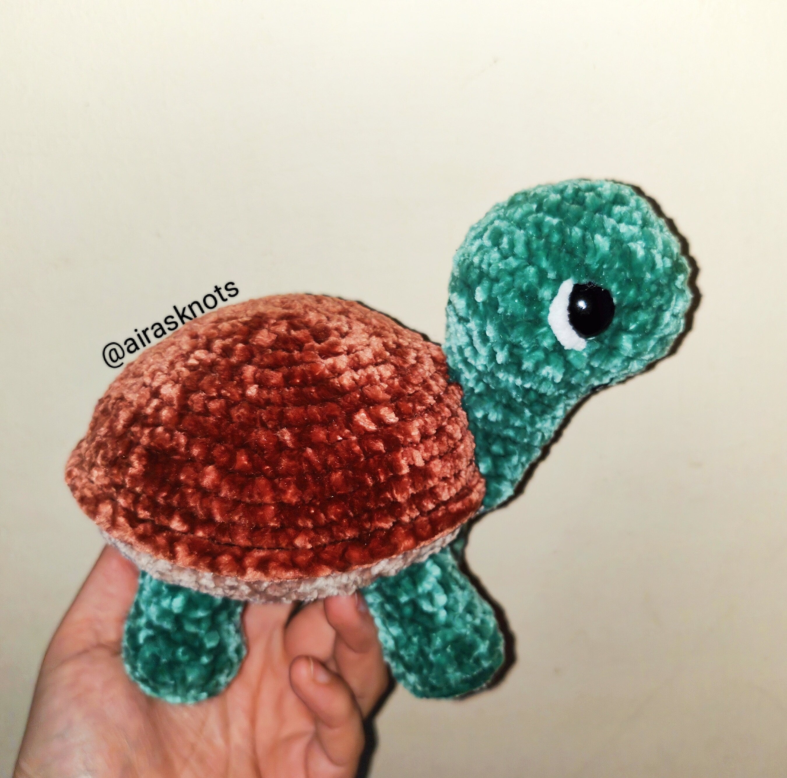 Benji the Tortoise Amigurumi PDF Pattern in English