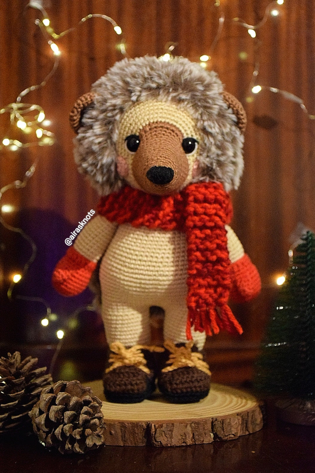 Ernesto, the Hedgehog amigurumi pattern