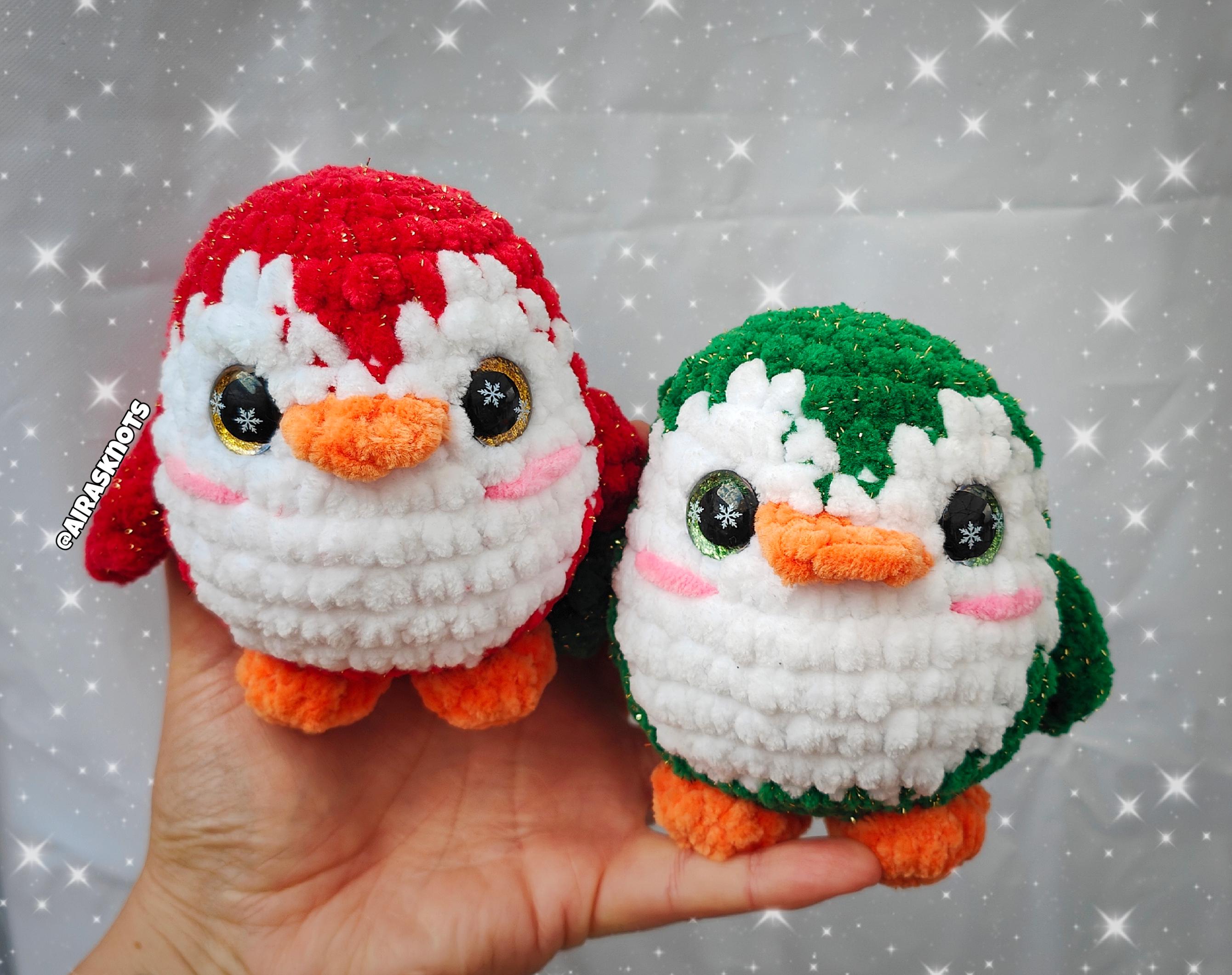 Alfredo the Penguin Amigurumi Pattern in English