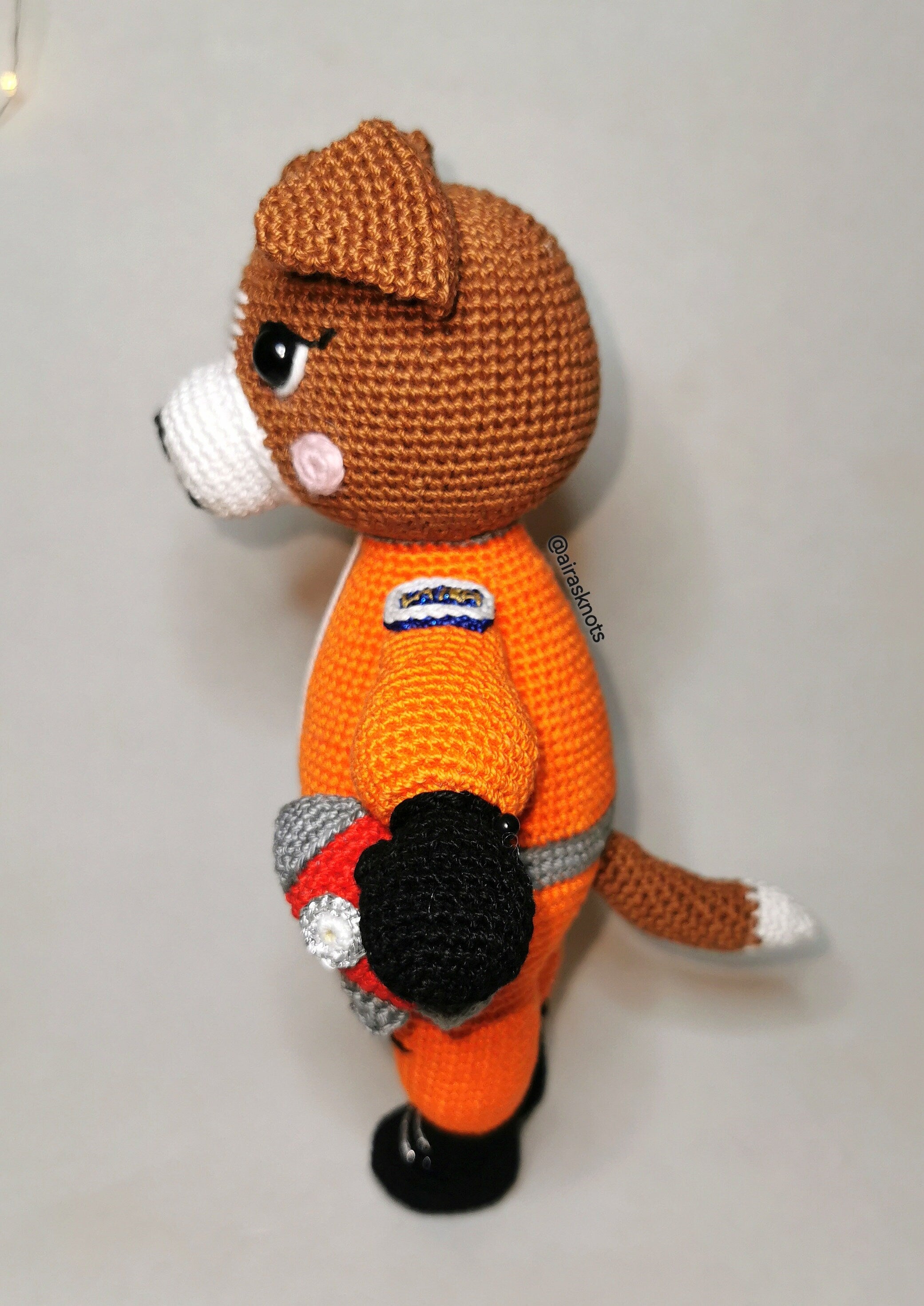 Laika, the Astronaut Dog Amigurumi Pattern