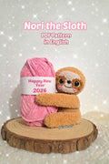 Nori the Sloth PDF Pattern in English