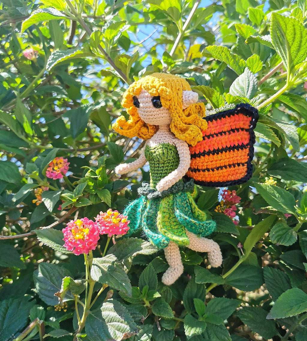 Dana, the Butterfly Fairy Amigurumi Pattern