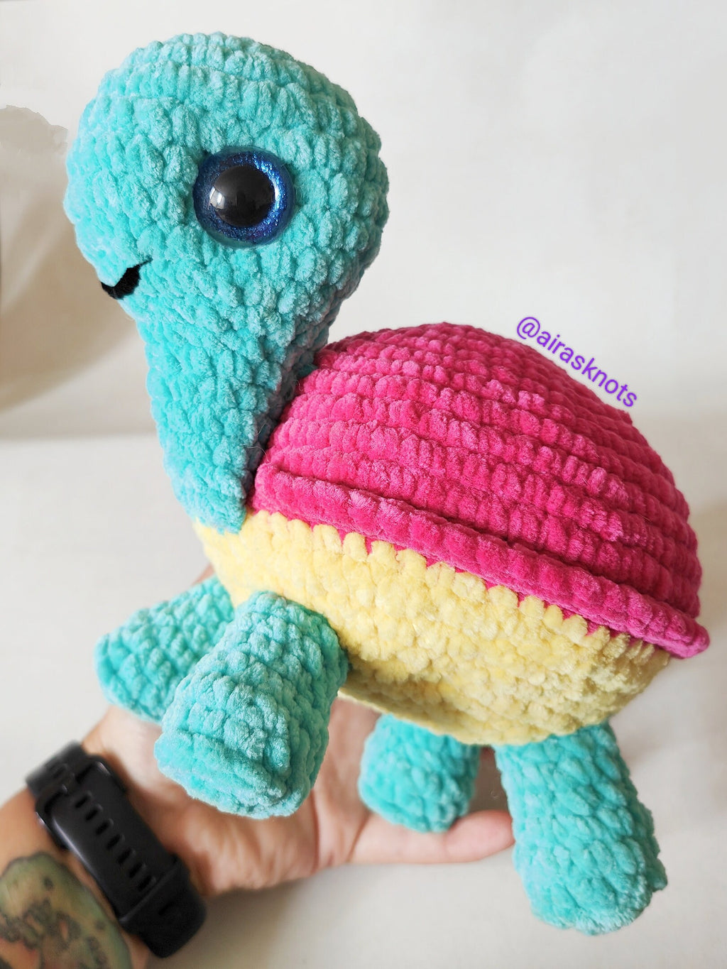 Benji the Tortoise Amigurumi PDF Pattern in English