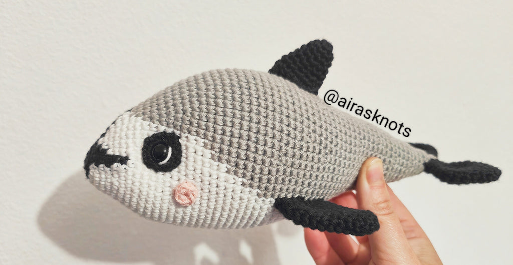 Vaquita Porpoise Amigurumi PDF Pattern in English