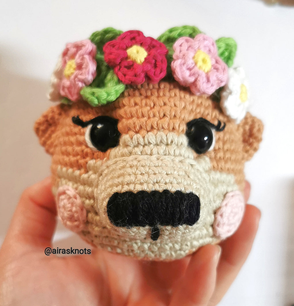 Otto and Olivia, the Otters Amigurumi PDF pattern Valentines day