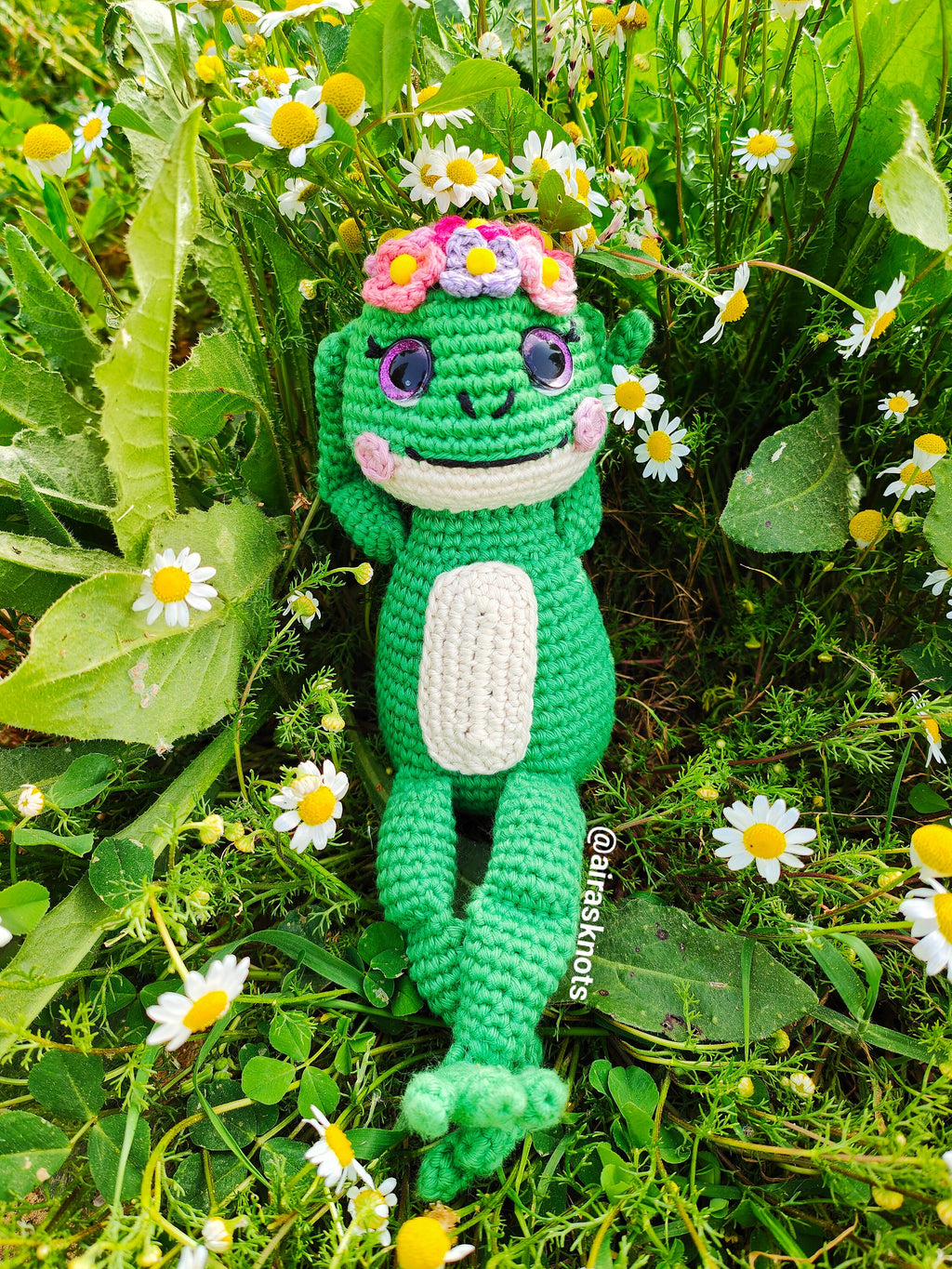 Francine the Frog Amigurumi PDF Pattern English