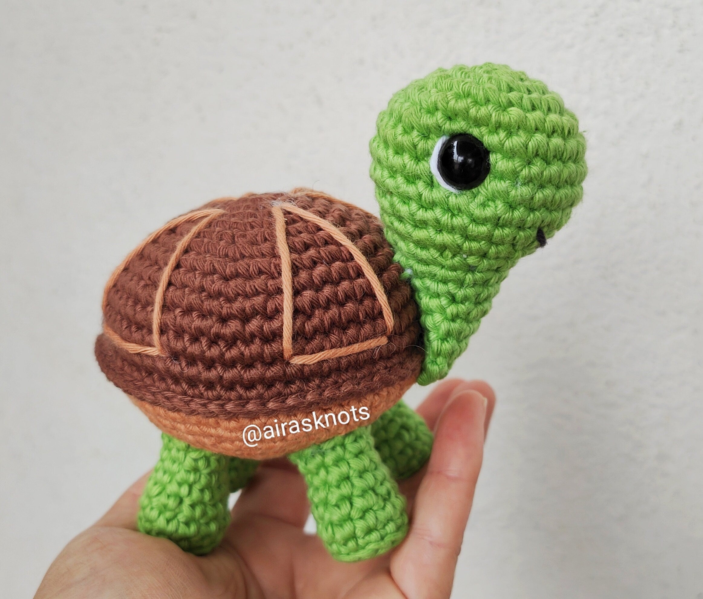 Benji the Tortoise Amigurumi PDF Pattern in English