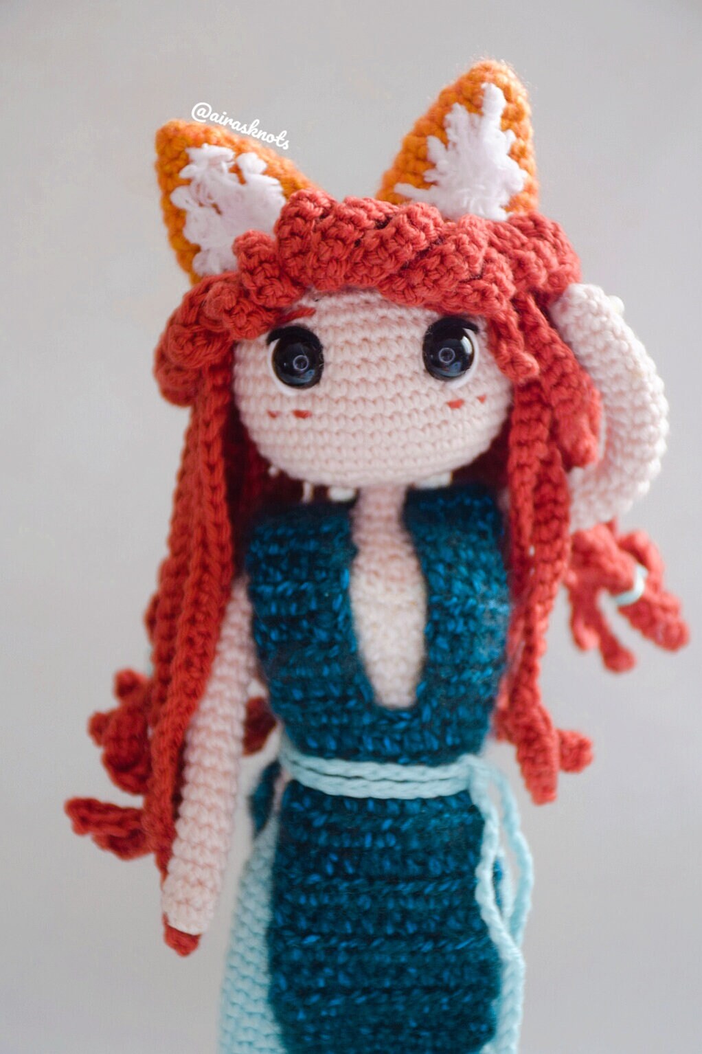 Mirna, the Fox Elf pattern