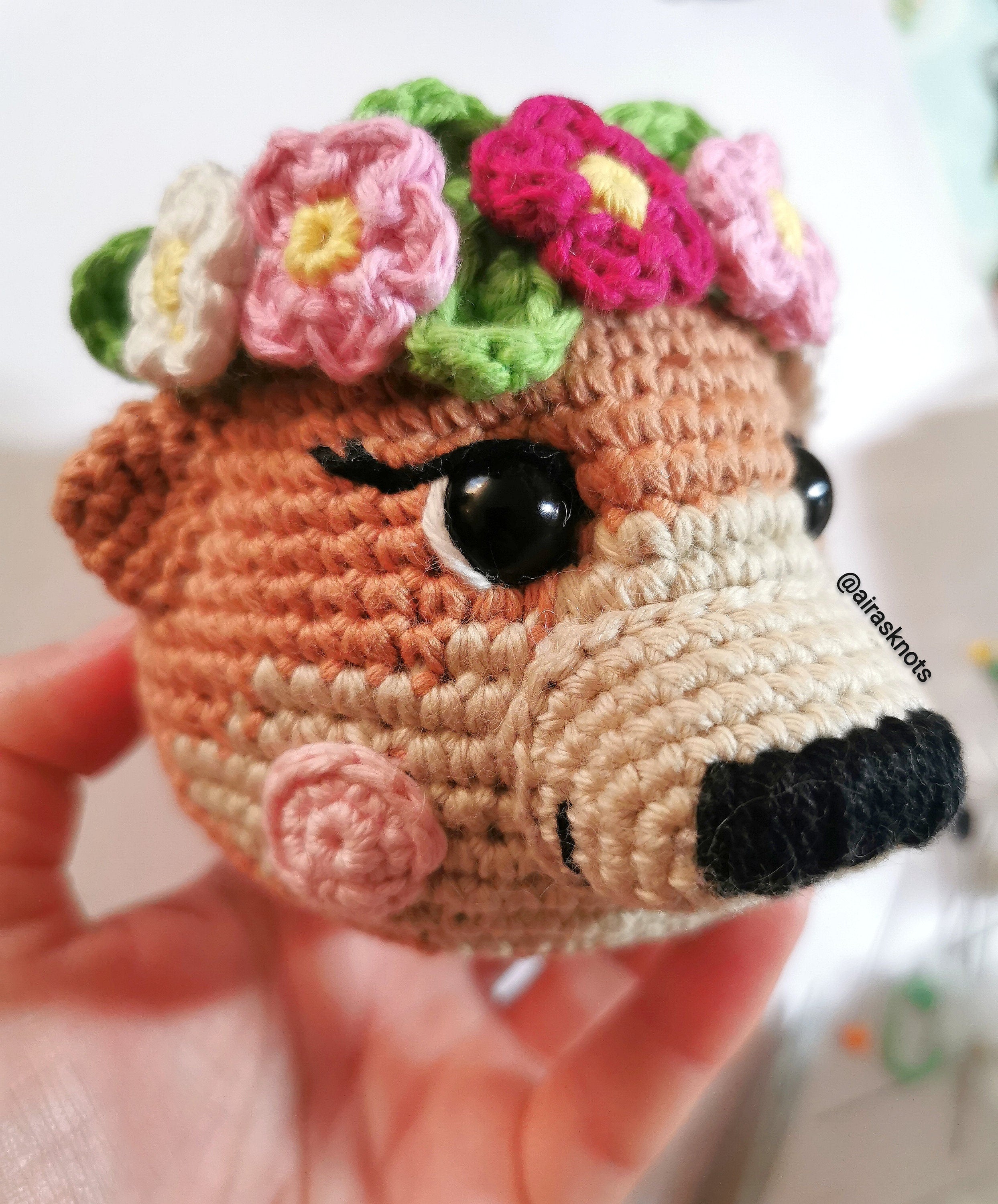 Otto and Olivia, the Otters Amigurumi PDF pattern Valentines day