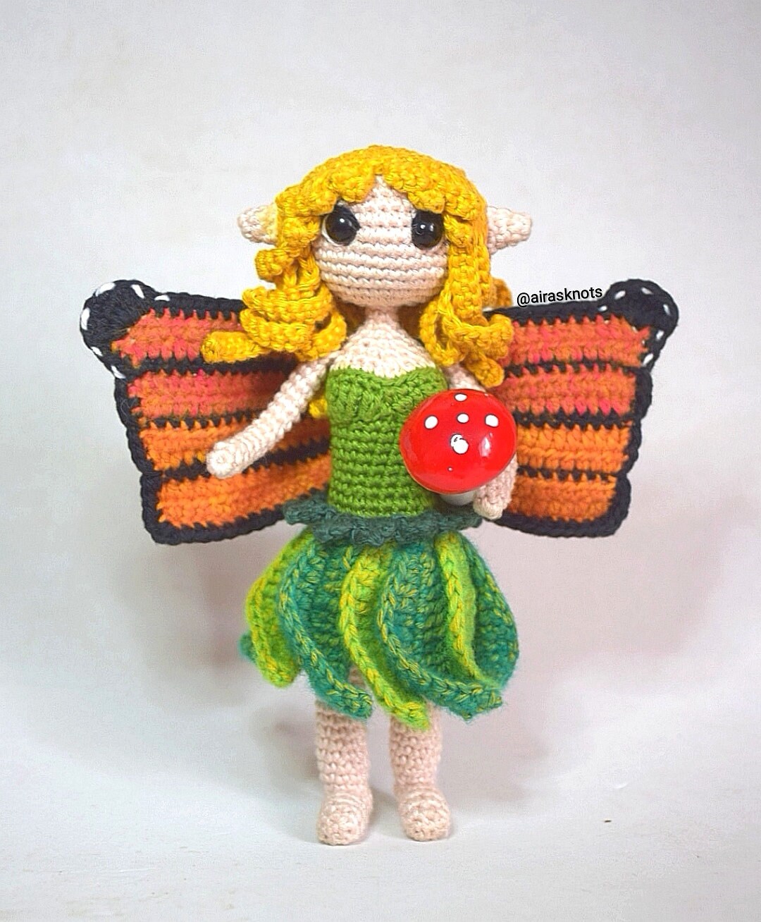 Dana, the Butterfly Fairy Amigurumi Pattern